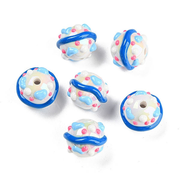 PandaHall Hand Painted Acrylic with Enamel Beads, Cartoon, Round, Colorful, 18x18x15mm, Hole: 2.8mm Acrylic Round
PandaHall Hand Painted Acrylic with Enamel Beads, Cartoon, Round, Colorful, 18x18x15mm, Hole: 2.8mm Acrylic Round