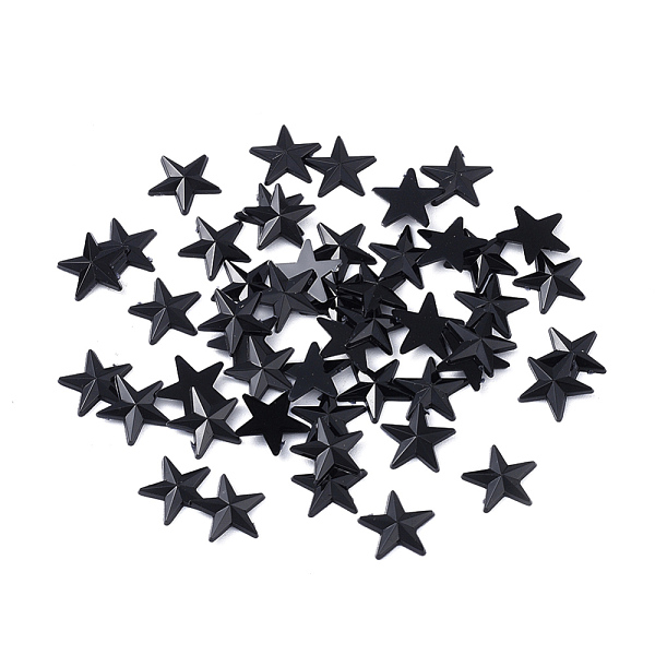 PandaHall Acrylic Rhinestone Flat Back Cabochons, Faceted, Flat Back, Star, Black, 10x1.5mm Acrylic Rhinestone Star Black
PandaHall Acrylic Rhinestone Flat Back Cabochons, Faceted, Flat Back, Star, Black, 10x1.5mm Acrylic Rhinestone Star Black