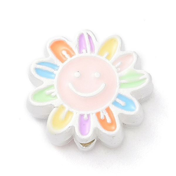 PandaHall Alloy Enamel Beads, Silver, Flower Beads, Colorful, 12.5x13x4mm, Hole: 1.6mm Alloy+Enamel Flower
PandaHall Alloy Enamel Beads, Silver, Flower Beads, Colorful, 12.5x13x4mm, Hole: 1.6mm Alloy+Enamel Flower