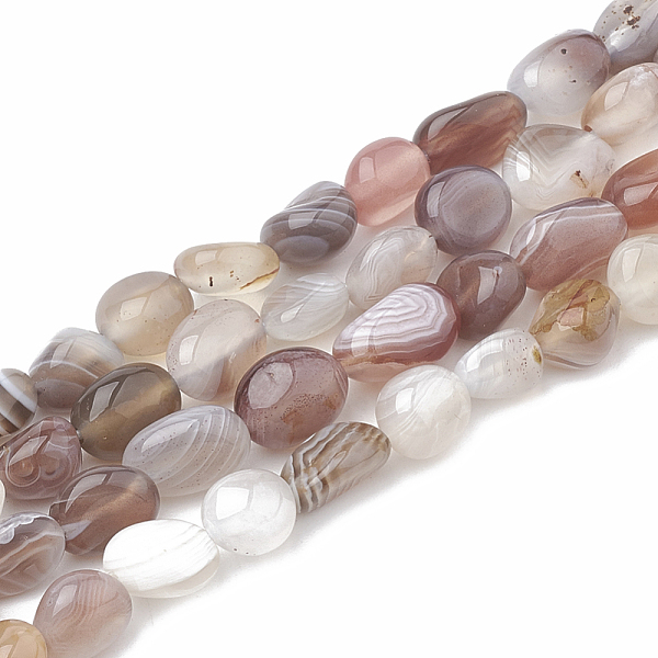 PandaHall Natural Botswana Agate Beads Strands, Oval, 5~15x4~10x2~6mm, Hole: 1mm, about 40~60pcs/strand, 15.7 inch Botswana Agate Oval
PandaHall Natural Botswana Agate Beads Strands, Oval, 5~15x4~10x2~6mm, Hole: 1mm, about 40~60pcs/strand, 15.7 inch Botswana Agate Oval