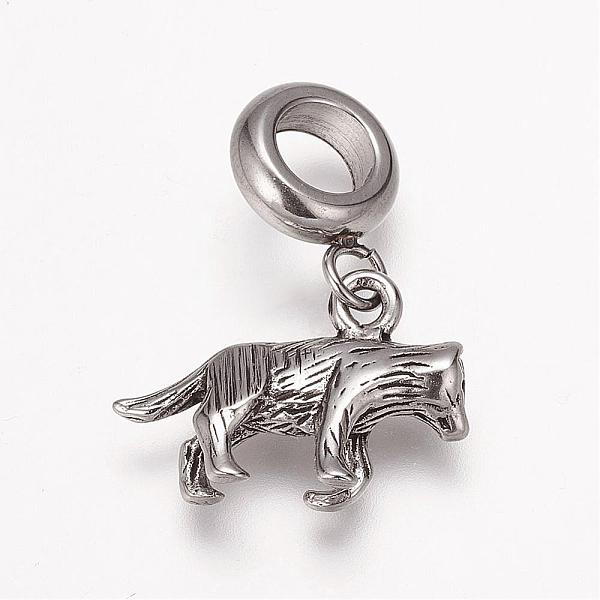 PandaHall 304 Stainless Steel Puppy European Dangle Charms, Large Hole Pendants, Beagle Dog Charms, Antique Silver, 22mm, Hole: 5mm, Pendant...
PandaHall 304 Stainless Steel Puppy European Dangle Charms, Large Hole Pendants, Beagle Dog Charms, Antique Silver, 22mm, Hole: 5mm, Pendant...