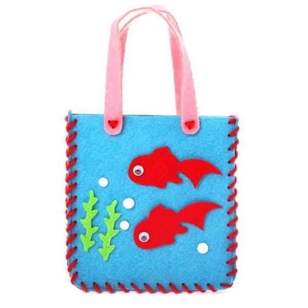 PandaHall Non Woven Fabric Embroidery Needle Felt Sewing Craft of Pretty Bag Kids, Felt Craft Sewing Handmade Gift for Child Meet Best, Fish...
PandaHall Non Woven Fabric Embroidery Needle Felt Sewing Craft of Pretty Bag Kids, Felt Craft Sewing Handmade Gift for Child Meet Best, Fish...