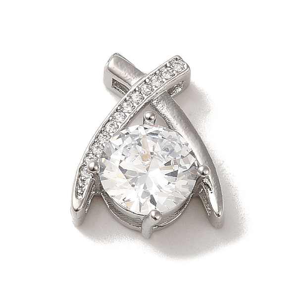 PandaHall Micro Pave Clear Cubic Zirconia Pendants, Round, 16x12.5x6mm, Hole: 2x4.5mm Brass+Cubic Zirconia Round Clear
PandaHall Micro Pave Clear Cubic Zirconia Pendants, Round, 16x12.5x6mm, Hole: 2x4.5mm Brass+Cubic Zirconia Round Clear