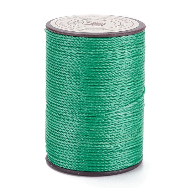 PandaHall Round Waxed Polyester Thread String, Micro Macrame Cord, Twisted Cord, for Leather Sewing Stitching, Turquoise, 0.8mm, about 54.68..., Green
PandaHall Round Waxed Polyester Thread String, Micro Macrame Cord, Twisted Cord, for Leather Sewing Stitching, Turquoise, 0.8mm, about 54.68..., Green