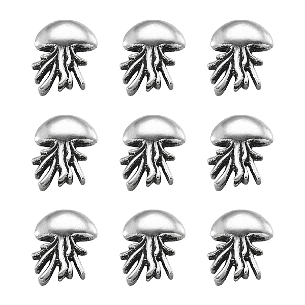 PandaHall Tibetan Style Alloy Beads, Jellyfish, Antique Silver, 14.5x11.5x4mm, Hole: 1mm Alloy Others
PandaHall Tibetan Style Alloy Beads, Jellyfish, Antique Silver, 14.5x11.5x4mm, Hole: 1mm Alloy Others