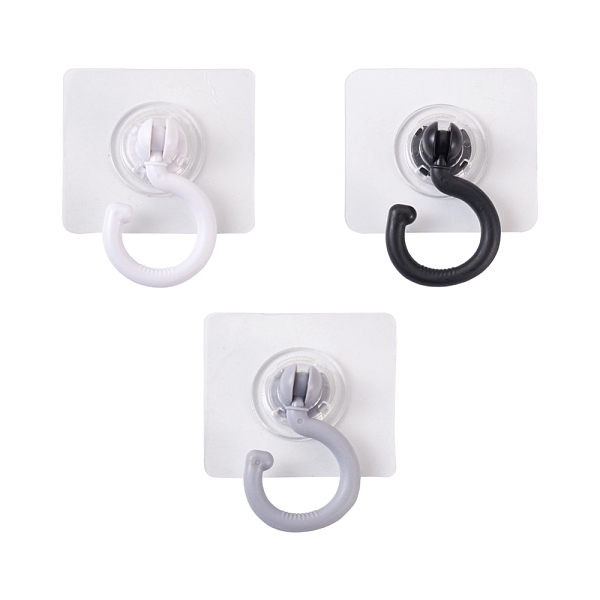 PandaHall Cheriswelry 6Pcs 3 Color Plastic Rotate Hook Hangers, with Adhesive Stickers, Mixed Color, 105x75x27mm, 3 color, 2pcs/color, 6pcs..., Multicolor
PandaHall Cheriswelry 6Pcs 3 Color Plastic Rotate Hook Hangers, with Adhesive Stickers, Mixed Color, 105x75x27mm, 3 color, 2pcs/color, 6pcs..., Multicolor