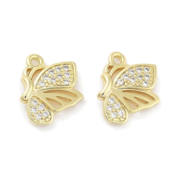PandaHall Brass Micro Pave Clear Cubic Zirconia Pendants, Butterfly, Real 18K Gold Plated, 14x11.5x2mm, Hole: 1.2mm Brass+Cubic Zirconia...
PandaHall Brass Micro Pave Clear Cubic Zirconia Pendants, Butterfly, Real 18K Gold Plated, 14x11.5x2mm, Hole: 1.2mm Brass+Cubic Zirconia...