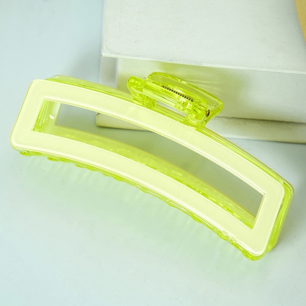 PandaHall Rectangle PVC Big Claw Hair Clips, with Iron Findings, Banana Jaw Clips Hair Accessories for Women and Girls, Light Khaki...
PandaHall Rectangle PVC Big Claw Hair Clips, with Iron Findings, Banana Jaw Clips Hair Accessories for Women and Girls, Light Khaki...