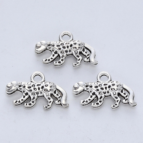 PandaHall Tibetan Style Alloy Pendants, Cadmium Free & Lead Free, Leopard, Antique Silver, 11x18x3.5mm, Hole: 1.8mm, about 467pcs/500g Alloy...
PandaHall Tibetan Style Alloy Pendants, Cadmium Free & Lead Free, Leopard, Antique Silver, 11x18x3.5mm, Hole: 1.8mm, about 467pcs/500g Alloy...