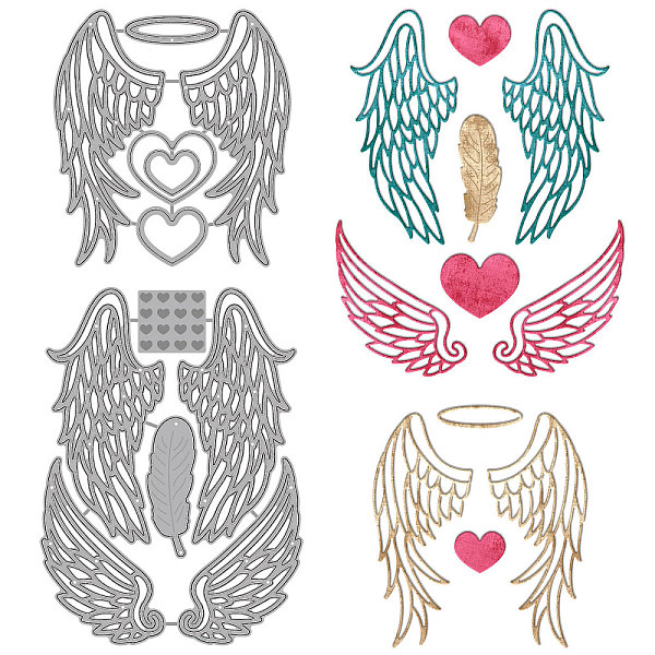 PandaHall GLOBLELAND 2Set 12Pcs Angel Wings Cutting Dies Metal Love Feathers Die Cuts Embossing Stencils Template for Paper Card Making...
PandaHall GLOBLELAND 2Set 12Pcs Angel Wings Cutting Dies Metal Love Feathers Die Cuts Embossing Stencils Template for Paper Card Making...