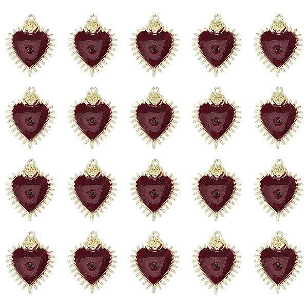 PandaHall DICOSMETIC 20Pcs Heart with Rose Charms Enamel Heart Eye Pendants Red Heart Eye Pendants Flatback Eye Charms Double-Sided Evil Eye...
PandaHall DICOSMETIC 20Pcs Heart with Rose Charms Enamel Heart Eye Pendants Red Heart Eye Pendants Flatback Eye Charms Double-Sided Evil Eye...