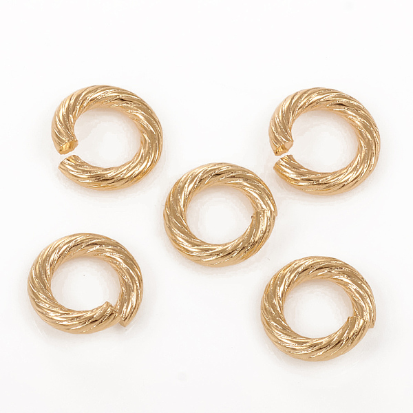 PandaHall 304 Stainless Steel Jump Ring, Open Jump Rings, Golden, 10x2mm, Inner Diameter: 6mm, 12 Gauge 304 Stainless Steel Ring
PandaHall 304 Stainless Steel Jump Ring, Open Jump Rings, Golden, 10x2mm, Inner Diameter: 6mm, 12 Gauge 304 Stainless Steel Ring