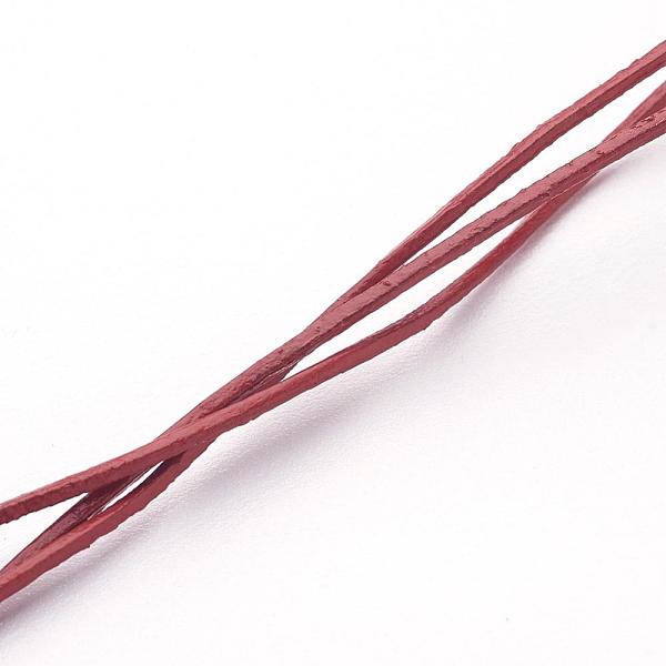 PandaHall Cowhide Leather Cord, Leather Jewelry Cord, Jewelry DIY Making Material, Round, Dyed, Red, 1mm Cowhide Round Red
PandaHall Cowhide Leather Cord, Leather Jewelry Cord, Jewelry DIY Making Material, Round, Dyed, Red, 1mm Cowhide Round Red