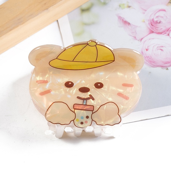 PandaHall Cute Animal Cellulose Acetate Claw Hair Clips, Hair Accessories for Women & Girls, Bear, 50x66x39mm Cellulose Acetate Bear
PandaHall Cute Animal Cellulose Acetate Claw Hair Clips, Hair Accessories for Women & Girls, Bear, 50x66x39mm Cellulose Acetate Bear