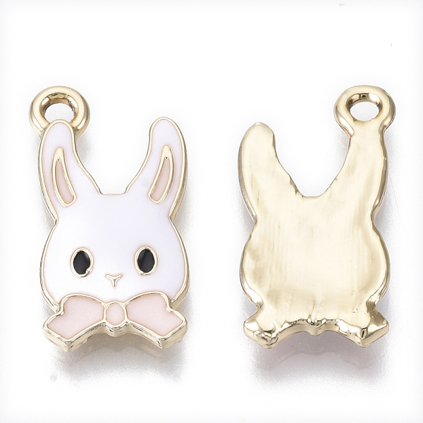 PandaHall Alloy Pendants, with Enamel, Light Gold, Rabbit, Pink, 21x11x2mm, Hole: 1.8mm Alloy+Enamel Rabbit Pink
PandaHall Alloy Pendants, with Enamel, Light Gold, Rabbit, Pink, 21x11x2mm, Hole: 1.8mm Alloy+Enamel Rabbit Pink