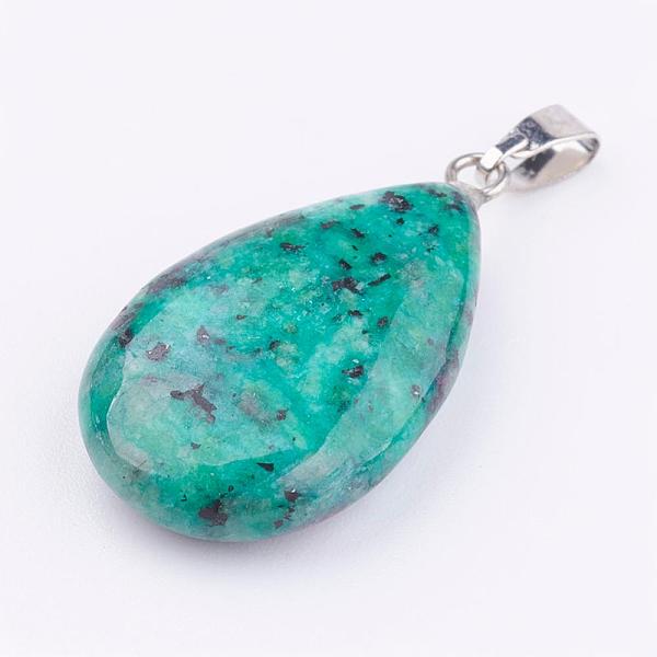 PandaHall Natural & Synthetic Mixed Gemstone Pendants, with Brass Clasps, Teardrop, Mixed Color, 28x17x5mm, Hole: 6x2mm, 12pcs/box Mixed..., Multicolor
PandaHall Natural & Synthetic Mixed Gemstone Pendants, with Brass Clasps, Teardrop, Mixed Color, 28x17x5mm, Hole: 6x2mm, 12pcs/box Mixed..., Multicolor