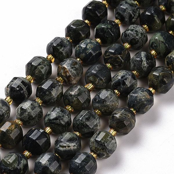 PandaHall Natural Kambaba Jasper Beads Strands, with Seed Beads, Faceted Bicone Barrel Drum, 9~10mm, Hole: 1.2mm, about 29~32pcs/strand...
PandaHall Natural Kambaba Jasper Beads Strands, with Seed Beads, Faceted Bicone Barrel Drum, 9~10mm, Hole: 1.2mm, about 29~32pcs/strand...