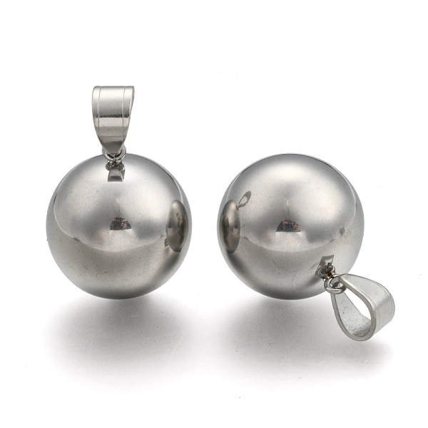 PandaHall Fashionable 304 Stainless Steel Round Pendants, Stainless Steel Color, 28x25mm, Hole: 6.5x9mm 304 Stainless Steel Round
PandaHall Fashionable 304 Stainless Steel Round Pendants, Stainless Steel Color, 28x25mm, Hole: 6.5x9mm 304 Stainless Steel Round
