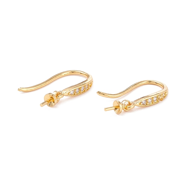 PandaHall Rack Plating Brass Micro Pave Cubic Zirconia Earring Hooks, with Pin Bails, Long-Lasting Plated, Real 14K Gold Plated, 20mm, 20..., Clear
PandaHall Rack Plating Brass Micro Pave Cubic Zirconia Earring Hooks, with Pin Bails, Long-Lasting Plated, Real 14K Gold Plated, 20mm, 20..., Clear
