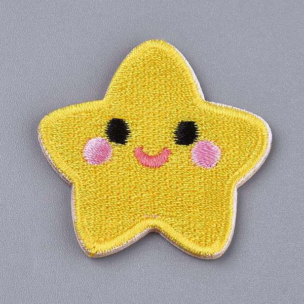 PandaHall Computerized Embroidery Cloth Self Adhesive Reusable Patches, Stick on Patch, for Kids Clothing, Jackets, Jeans, Backpacks, Star..., Gold
PandaHall Computerized Embroidery Cloth Self Adhesive Reusable Patches, Stick on Patch, for Kids Clothing, Jackets, Jeans, Backpacks, Star..., Gold