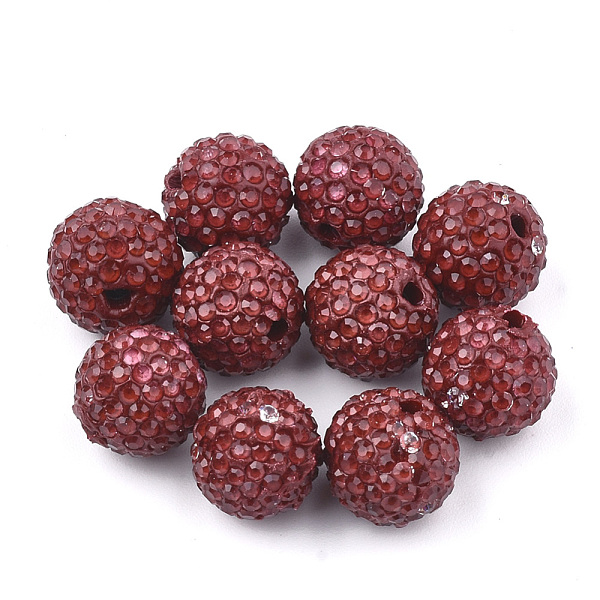 PandaHall Handmade Polymer Clay Rhinestone Beads, Round, FireBrick, 10mm, Hole: 1.6mm Polymer Clay+Glass Rhinestone Round Red
PandaHall Handmade Polymer Clay Rhinestone Beads, Round, FireBrick, 10mm, Hole: 1.6mm Polymer Clay+Glass Rhinestone Round Red