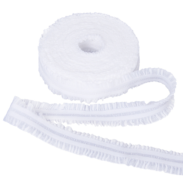 PandaHall GORGECRAFT 11 Yards Double Ruffle Lace Trim 22mm Wide White Pleated Fabric Ribbon Gathered Ruffled Chiffon Elastic Stretch Lace...
PandaHall GORGECRAFT 11 Yards Double Ruffle Lace Trim 22mm Wide White Pleated Fabric Ribbon Gathered Ruffled Chiffon Elastic Stretch Lace...