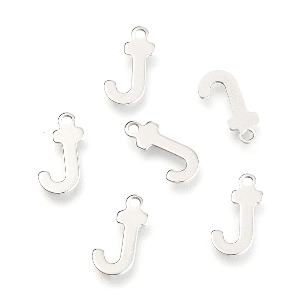 PandaHall 201 Stainless Steel Charms, Alphabet, Letter.J, 12.1x7x0.6mm, Hole: 1.2mm 201 Stainless Steel Letter J
PandaHall 201 Stainless Steel Charms, Alphabet, Letter.J, 12.1x7x0.6mm, Hole: 1.2mm 201 Stainless Steel Letter J