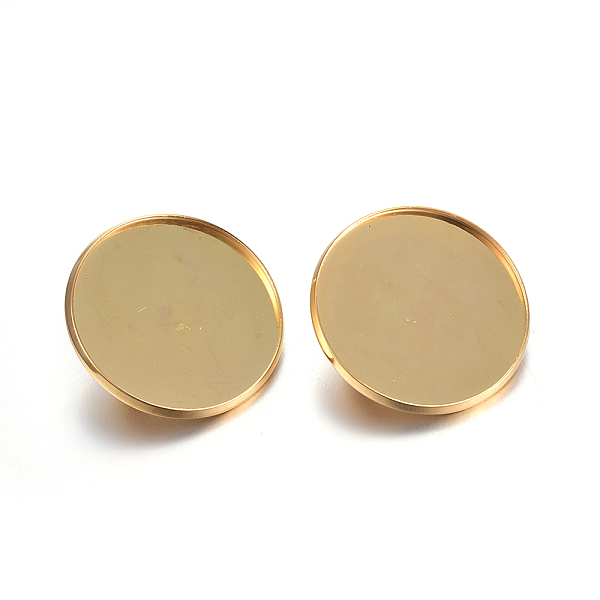 PandaHall 304 Stainless Steel Brooch Findings, Back Bar Findings, Flat Round, Golden, Tray: 25mm, 27x7mm, Pin: 0.7mm 304 Stainless Steel
PandaHall 304 Stainless Steel Brooch Findings, Back Bar Findings, Flat Round, Golden, Tray: 25mm, 27x7mm, Pin: 0.7mm 304 Stainless Steel