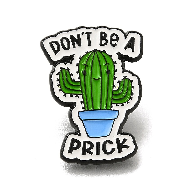 PandaHall Animal Safety Dont Be A Prick Enamel Pins, Black Alloy Badge for Suit Shirt Collar, Men/Women, Cactus, 31x22.5x1.5mm Alloy+Enamel...
PandaHall Animal Safety Dont Be A Prick Enamel Pins, Black Alloy Badge for Suit Shirt Collar, Men/Women, Cactus, 31x22.5x1.5mm Alloy+Enamel...