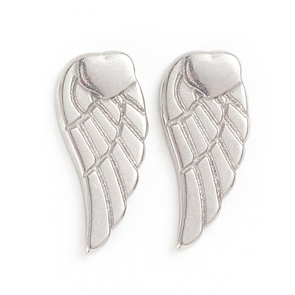 PandaHall 304 Stainless Steel Cabochons, Wing, Stainless Steel Color, 16.5x7x1.5mm 304 Stainless Steel Wing
PandaHall 304 Stainless Steel Cabochons, Wing, Stainless Steel Color, 16.5x7x1.5mm 304 Stainless Steel Wing