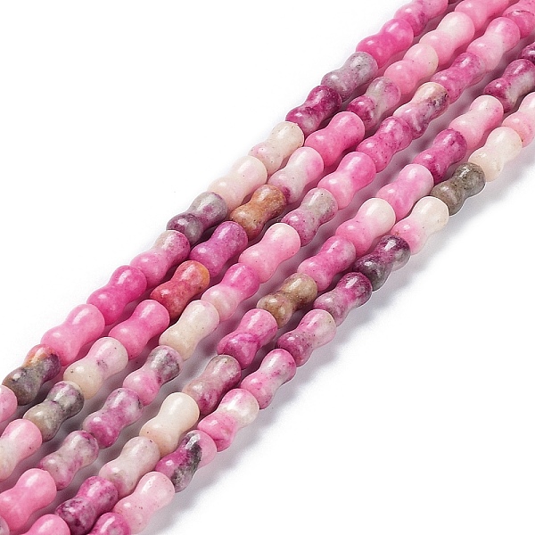 PandaHall Natural Quartz Beads Strands, Dyed, Bone, Pink, 10x5mm, Hole: 0.6mm, about 41pcs/strand, 15.75~16.14 inch(40~41cm) Other Quartz...
PandaHall Natural Quartz Beads Strands, Dyed, Bone, Pink, 10x5mm, Hole: 0.6mm, about 41pcs/strand, 15.75~16.14 inch(40~41cm) Other Quartz...