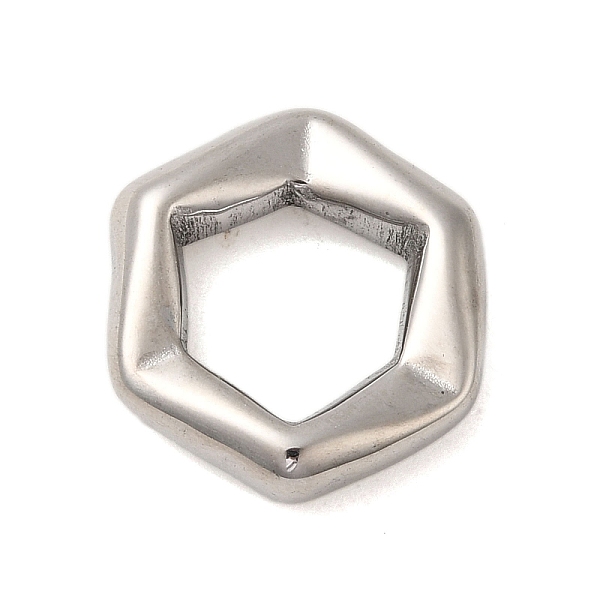 PandaHall 304 Stainless Steel Linking Rings, Hexagon, Stainless Steel Color, 17x19x4.5mm, Inner Diameter: 10x11mm 304 Stainless Steel...
PandaHall 304 Stainless Steel Linking Rings, Hexagon, Stainless Steel Color, 17x19x4.5mm, Inner Diameter: 10x11mm 304 Stainless Steel...