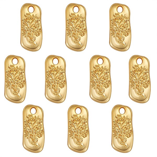 PandaHall 10Pcs Brass Pendants, Long-Lasting Plated, Oval with Tree & Word Dream, Real 18K Gold Plated, 29x13x2mm, Hole: 4mm Brass Oval
PandaHall 10Pcs Brass Pendants, Long-Lasting Plated, Oval with Tree & Word Dream, Real 18K Gold Plated, 29x13x2mm, Hole: 4mm Brass Oval