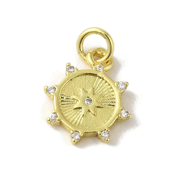 PandaHall Brass Micro Pave Cubic Zirconia Charms, Real 18K Gold Plated, Sun Charms, Clear, 14x11.5x1.5mm, Hole: 3mm Brass+Cubic Zirconia Sun...
PandaHall Brass Micro Pave Cubic Zirconia Charms, Real 18K Gold Plated, Sun Charms, Clear, 14x11.5x1.5mm, Hole: 3mm Brass+Cubic Zirconia Sun...