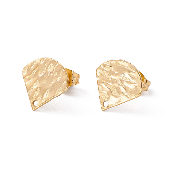 PandaHall 304 Stainless Steel Stud Earring Findings, with Hole and Ear Nuts, Shell Pattern, 12x12mm, Hole: 1mm, Pin: 0.6mm 304 Stainless...
PandaHall 304 Stainless Steel Stud Earring Findings, with Hole and Ear Nuts, Shell Pattern, 12x12mm, Hole: 1mm, Pin: 0.6mm 304 Stainless...