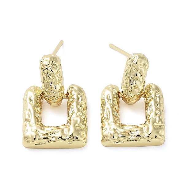 PandaHall Brass Studs Earrings, Long-Lasting Plated, Lead Free & Cadmium Free, Square, Real 18K Gold Plated, 19x12mm Brass Square
PandaHall Brass Studs Earrings, Long-Lasting Plated, Lead Free & Cadmium Free, Square, Real 18K Gold Plated, 19x12mm Brass Square