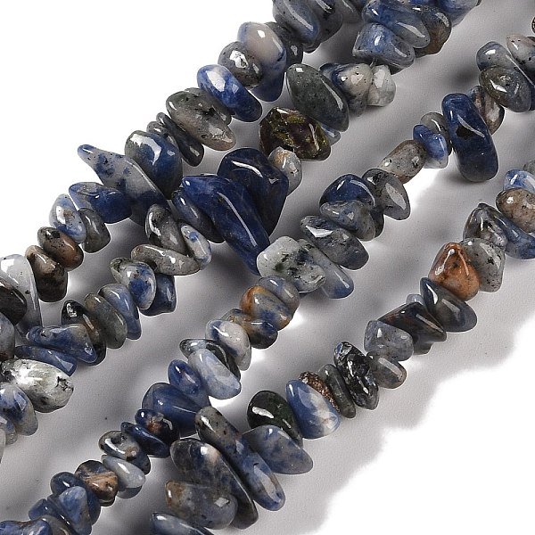 PandaHall Natural Sodalite Beads Strands, Chip, 5~13x4~11x1.5~8mm, Hole: 0.6mm, 31.65''(80.4cm) Sodalite Chip
PandaHall Natural Sodalite Beads Strands, Chip, 5~13x4~11x1.5~8mm, Hole: 0.6mm, 31.65''(80.4cm) Sodalite Chip