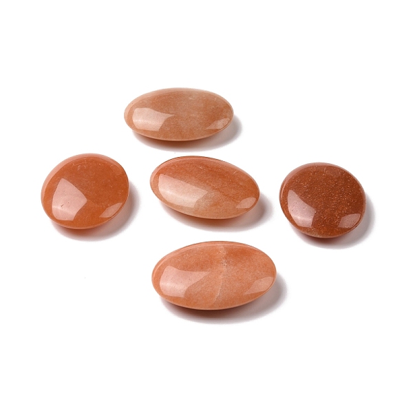 PandaHall Natural Red Aventurine Oval Palm Stone, Reiki Healing Pocket Stone for Anxiety Stress Relief Therapy, 44~45x33~34x9~12mm Red...
PandaHall Natural Red Aventurine Oval Palm Stone, Reiki Healing Pocket Stone for Anxiety Stress Relief Therapy, 44~45x33~34x9~12mm Red...