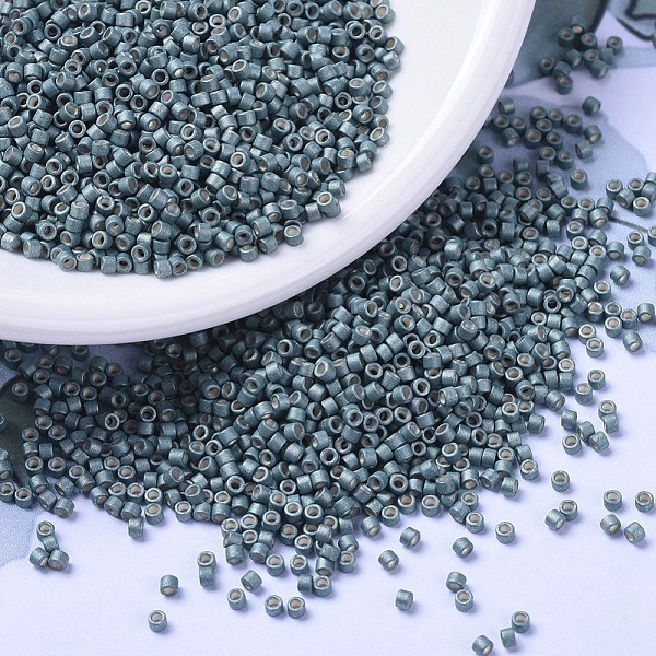 PandaHall MIYUKI Delica Beads, Cylinder, Japanese Seed Beads, 11/0, (DB1172) Galvanized Matte Dark Aqua, 1.3x1.6mm, Hole: 0.8mm, about..., Cyan
PandaHall MIYUKI Delica Beads, Cylinder, Japanese Seed Beads, 11/0, (DB1172) Galvanized Matte Dark Aqua, 1.3x1.6mm, Hole: 0.8mm, about..., Cyan