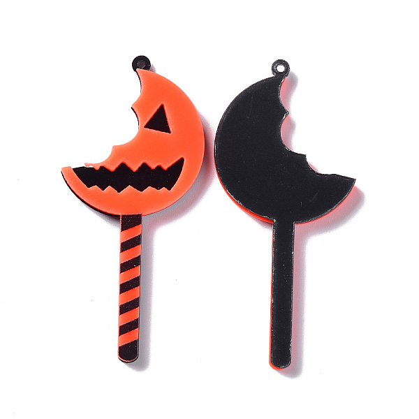 PandaHall Acrylic Pendant, Halloween Pumpkin Sticks, Coral, 70x32x4mm, Hole: 1.6mm Acrylic Pumpkin Red
PandaHall Acrylic Pendant, Halloween Pumpkin Sticks, Coral, 70x32x4mm, Hole: 1.6mm Acrylic Pumpkin Red