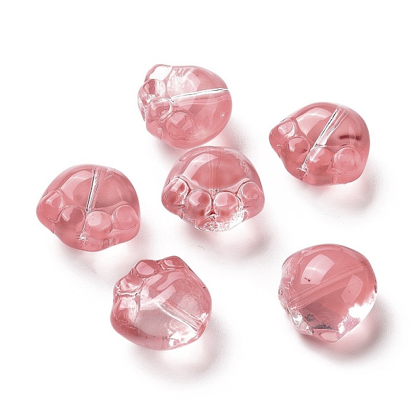 PandaHall Transparent Spray Painted Glass Beads, Cat Paw Print, Indian Red, 11x12x8.5mm, Hole: 1.2mm Glass Cat Shape
PandaHall Transparent Spray Painted Glass Beads, Cat Paw Print, Indian Red, 11x12x8.5mm, Hole: 1.2mm Glass Cat Shape