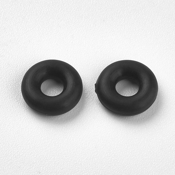 PandaHall Silicone Beads, DIY Bracelet Making, Donut, Black, 5x2mm, Hole: 1mm Silicone Donut Black
PandaHall Silicone Beads, DIY Bracelet Making, Donut, Black, 5x2mm, Hole: 1mm Silicone Donut Black