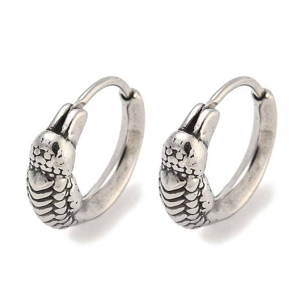 PandaHall 316 Surgical Stainless Steel Hoop Earrings, Antique Silver, Rabbit, 14.5x5mm 316 Surgical Stainless Steel Rabbit
PandaHall 316 Surgical Stainless Steel Hoop Earrings, Antique Silver, Rabbit, 14.5x5mm 316 Surgical Stainless Steel Rabbit