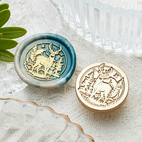 PandaHall Animal Insect Theme Golden Plated Wax Seal Brass Stamp Head, for Wax Seal Stamp, Deer, 30x15mm, Hole: 7mm Brass Deer
PandaHall Animal Insect Theme Golden Plated Wax Seal Brass Stamp Head, for Wax Seal Stamp, Deer, 30x15mm, Hole: 7mm Brass Deer