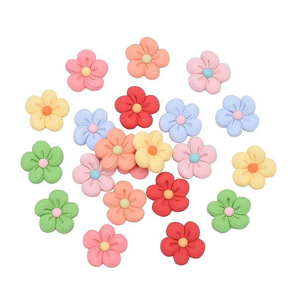 PandaHall 35Pcs 7 Colors Resin Frosted Cabochons, DIY for Earrings & Bobby pin Accessories, Flower, Mixed Color, 24x6mm Resin Flower..., Multicolor
PandaHall 35Pcs 7 Colors Resin Frosted Cabochons, DIY for Earrings & Bobby pin Accessories, Flower, Mixed Color, 24x6mm Resin Flower..., Multicolor