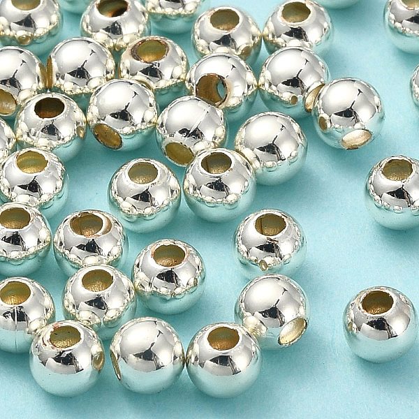 PandaHall Eco-Friendly Brass Smooth Round Beads, Seamed Spacer Beads, Long-Lasting Plated, Cadmium Free & Lead Free, Silver, 4mm, Hole...
PandaHall Eco-Friendly Brass Smooth Round Beads, Seamed Spacer Beads, Long-Lasting Plated, Cadmium Free & Lead Free, Silver, 4mm, Hole...