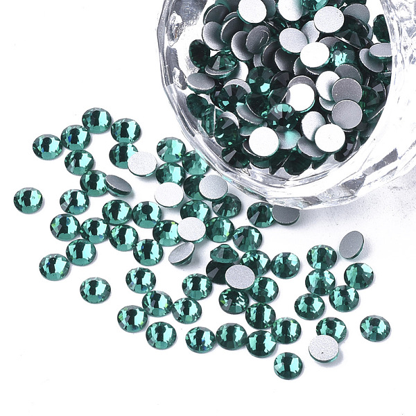 PandaHall Glass Flat Back Rhinestone Cabochons, Back Plated, Faceted Half Round, Blue Zircon, SS20, 4.6~4.8x2mm, about 1440pcs/bag Glass..., Cyan
PandaHall Glass Flat Back Rhinestone Cabochons, Back Plated, Faceted Half Round, Blue Zircon, SS20, 4.6~4.8x2mm, about 1440pcs/bag Glass..., Cyan