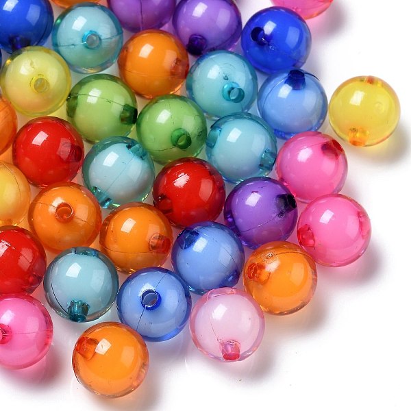 PandaHall Transparent Acrylic Beads, Bead in Bead, Round, Mixed Color, 12mm, Hole: 2mm Acrylic Round Multicolor
PandaHall Transparent Acrylic Beads, Bead in Bead, Round, Mixed Color, 12mm, Hole: 2mm Acrylic Round Multicolor