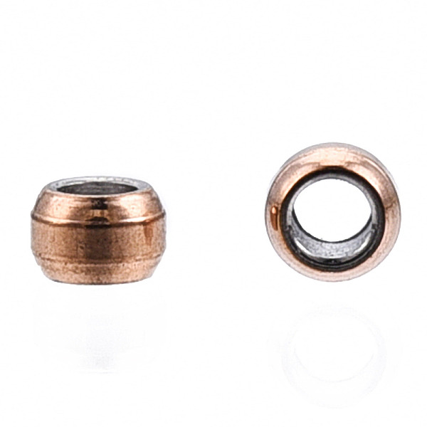 PandaHall 304 Stainless Steel Crimp Beads, Rose Gold, 1.5x0.8mm, Hole: 0.8mm 304 Stainless Steel Rondelle
PandaHall 304 Stainless Steel Crimp Beads, Rose Gold, 1.5x0.8mm, Hole: 0.8mm 304 Stainless Steel Rondelle