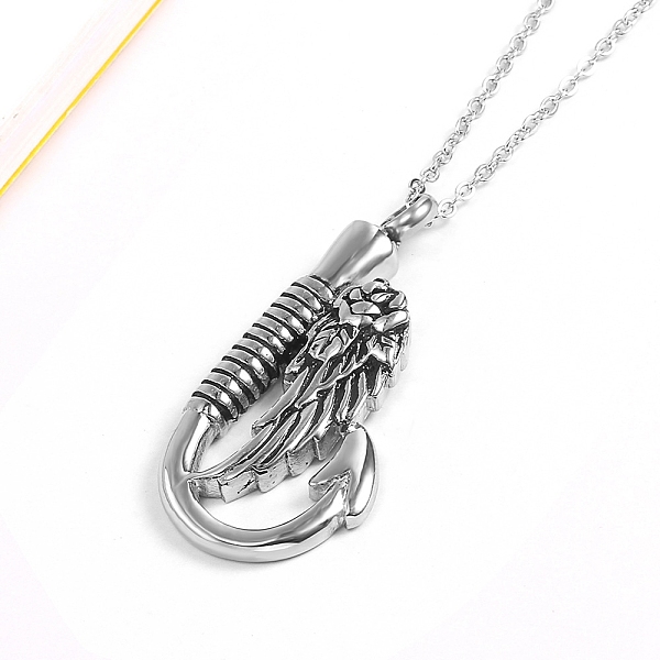 PandaHall Titanium Steel Urn Ashes Pendants, Fishhook with Wing, Stainless Steel Color, 40x20mm Titanium Steel Others
PandaHall Titanium Steel Urn Ashes Pendants, Fishhook with Wing, Stainless Steel Color, 40x20mm Titanium Steel Others